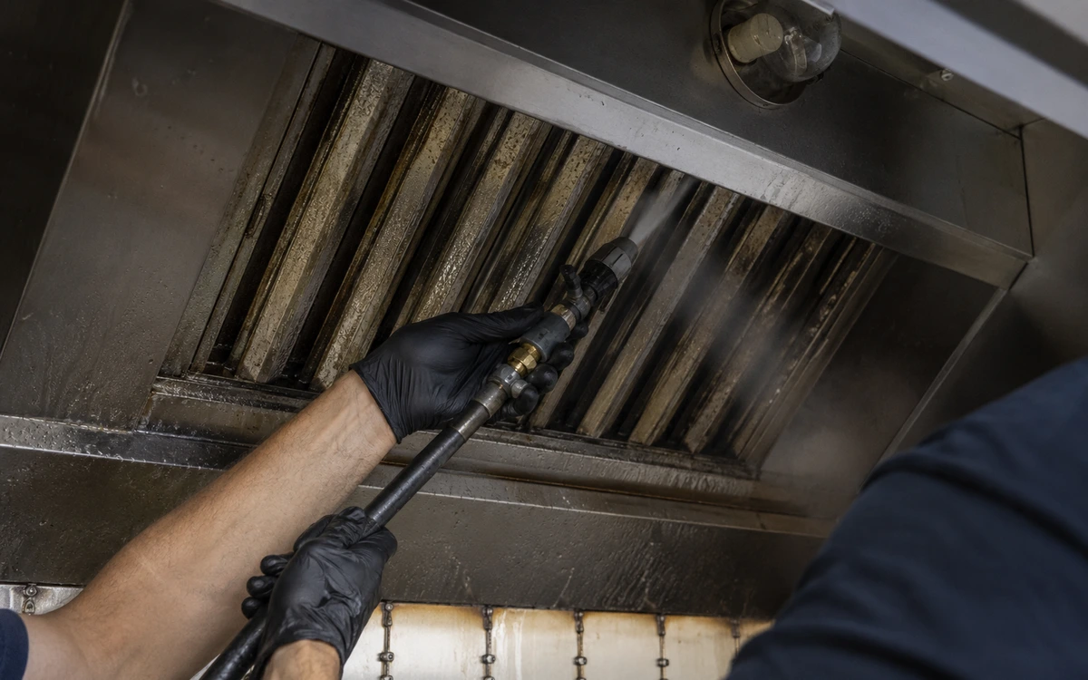 Restaurant hood cleaning contractor